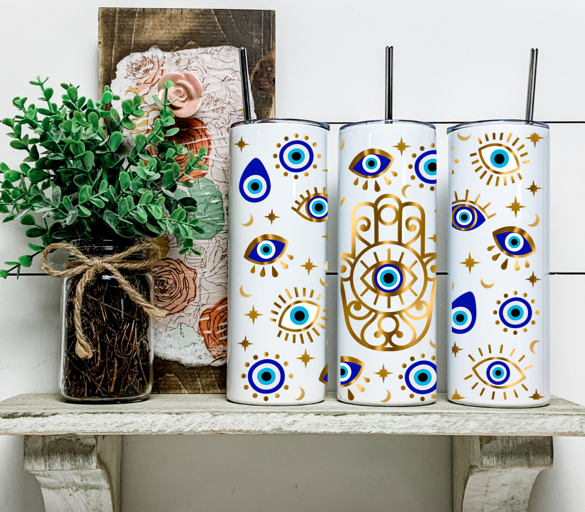evil eye tumbler