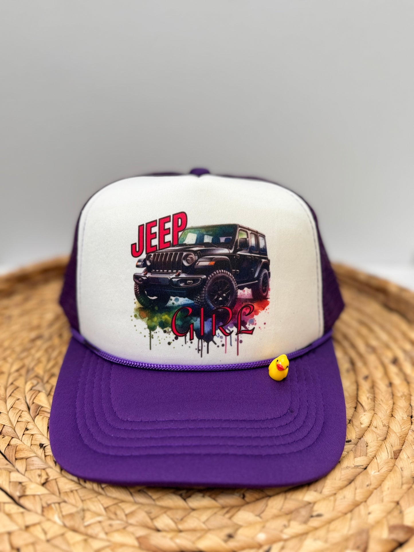 Duck trucker hat