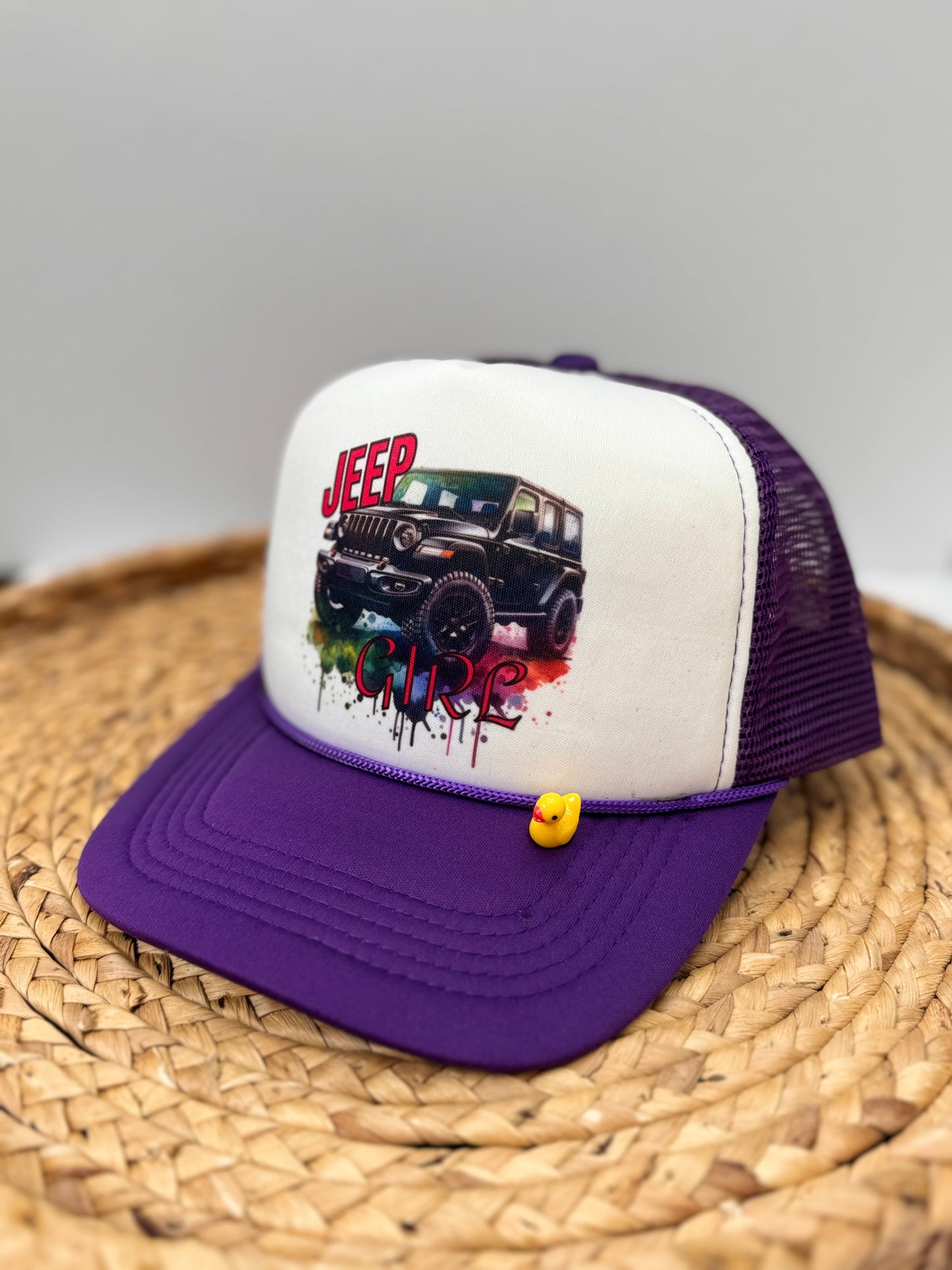 Duck trucker hat